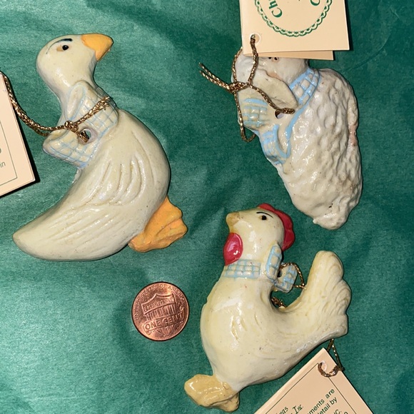 Charlee McGee ornaments 1982 Farm Animals - Picture 7 of 9